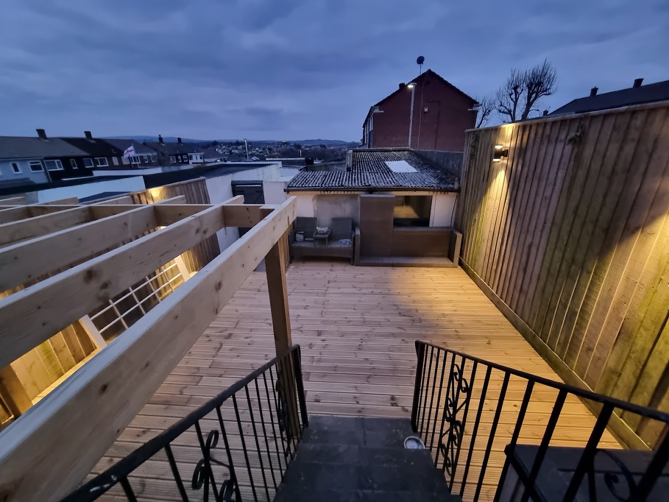Decking and pergola by Soper Carpentry